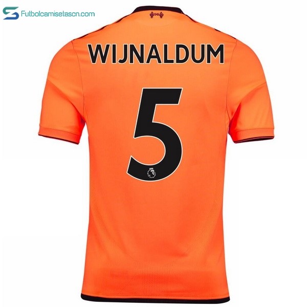 Camiseta Liverpool 3ª Wijnaldum 2017/18